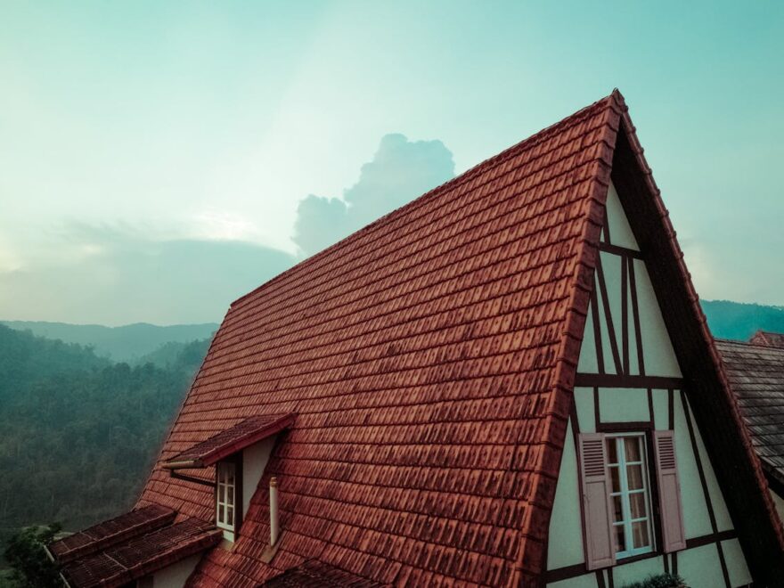 A Rake Board On A House